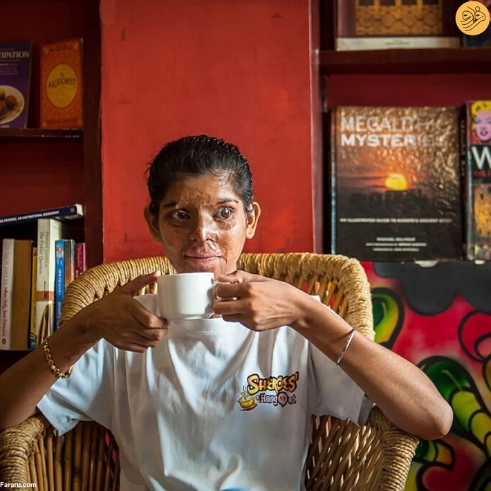 کافهای که توسط دختران قربانی اسیدپاشی اداره میشود