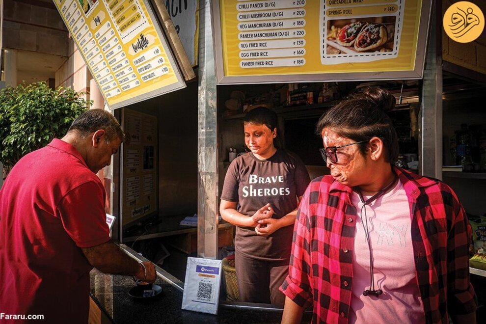 کافهای که توسط دختران قربانی اسیدپاشی اداره میشود