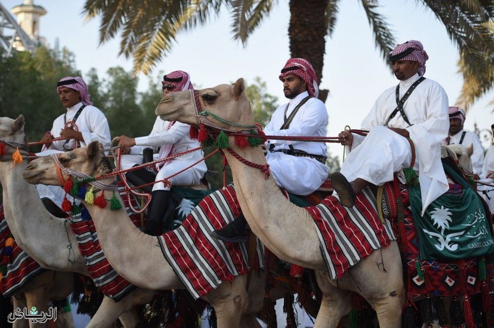 تصاویر جالب از شترسواری زنان وسط خیابان