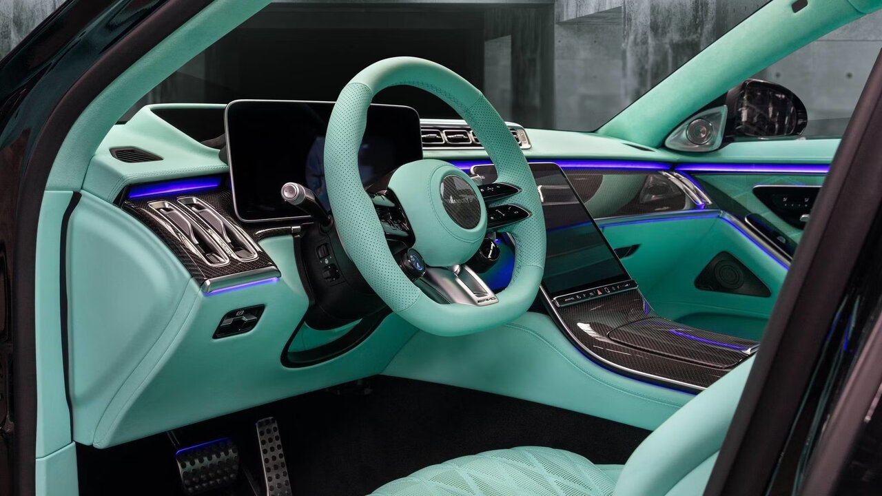 ببینید سلیقه ایرانی با مرسدس بنز چه میکند / عکس