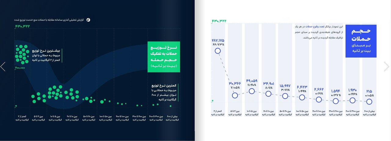 ۴۳۰ هزار حمله DDoS به ۷۹ مقصد سایبری/ ایران رکورددار دفاع سایبری