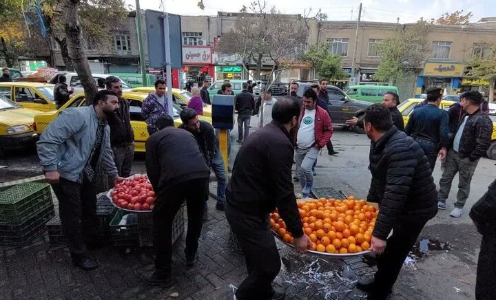 طرح ساماندهی و انضباط شهری در خیابان باباطاهر اجرا شد