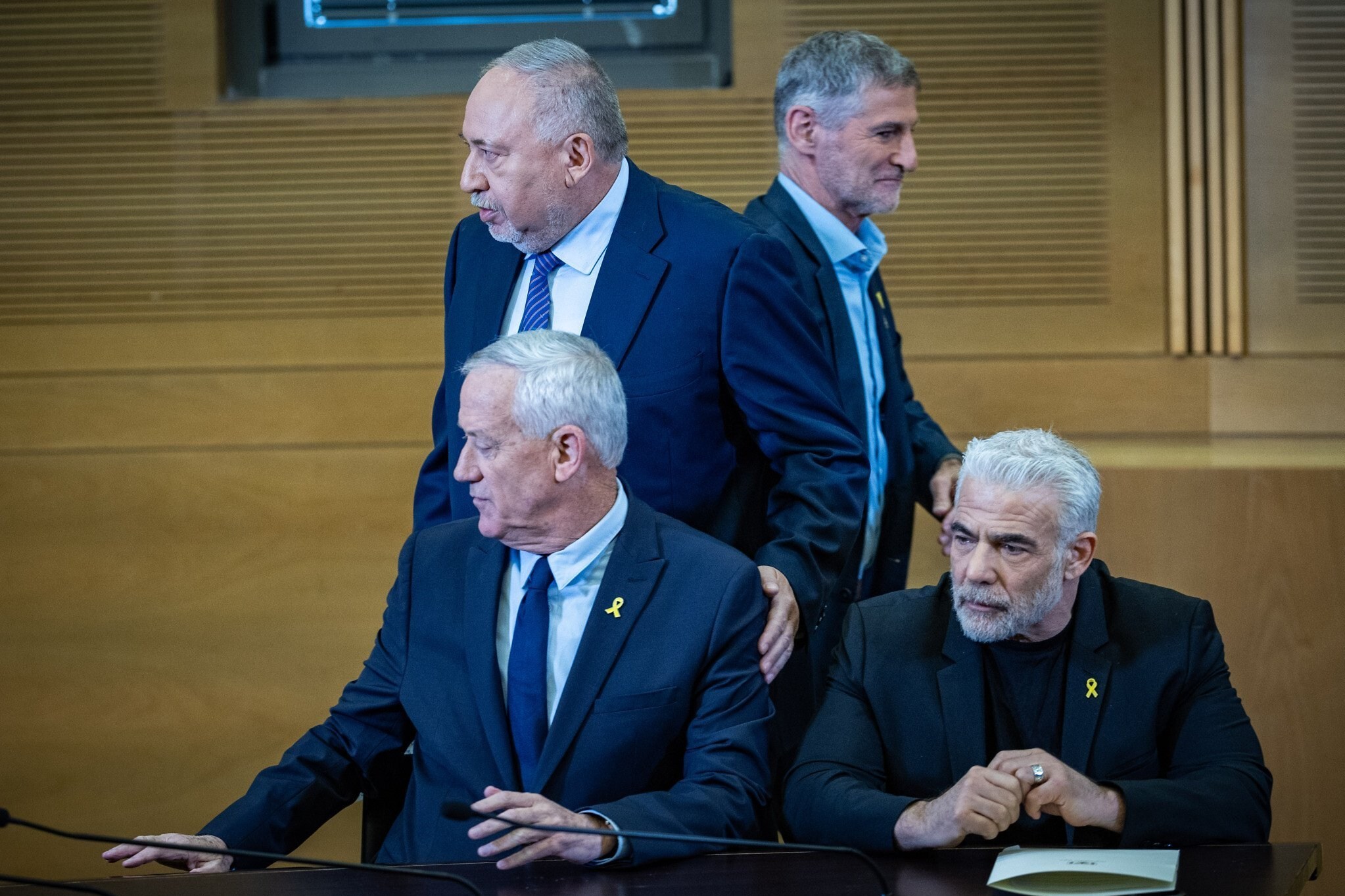 بنی گانتس , بنیامین نتانیاهو , 