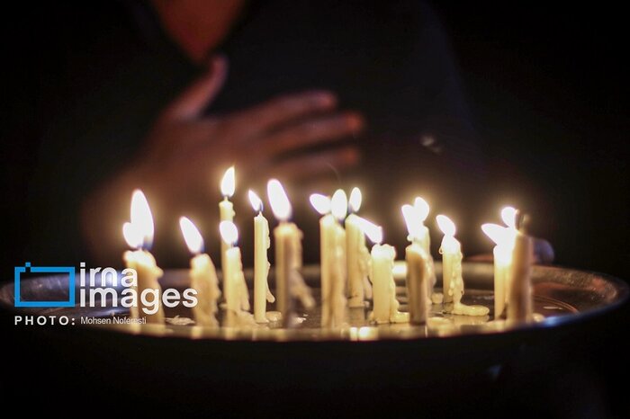 برگزاری آیین شام غریبان شهدای کربلا در خراسان‌شمالی