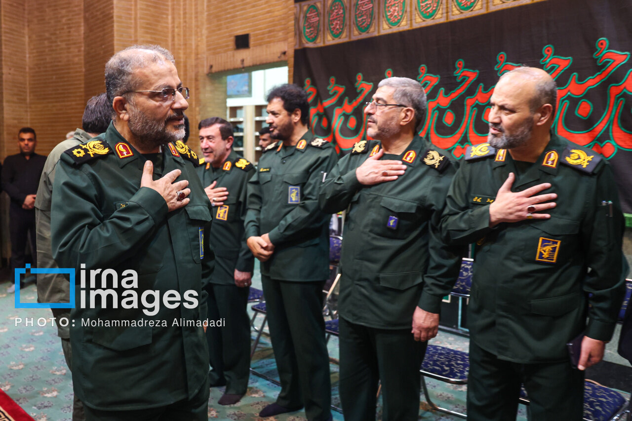 حضور مقامات لشکری و کشوری در گرامیداشت سردار غیب پرور/ علت شهادت جانشین قرارگاه امام علی (ع) چه بود؟