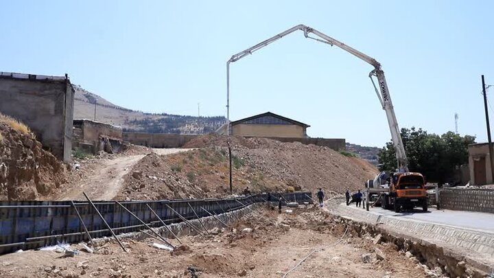 پیشرفت ۷۰ درصدی پروژه بهسازی دره «اسدآبادی» خرمآباد